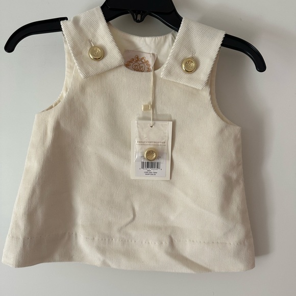 The Beaufort Bonnet Company - Juliet Jumper (Corduroy) Saratoga Stone - Picture 1 of 5